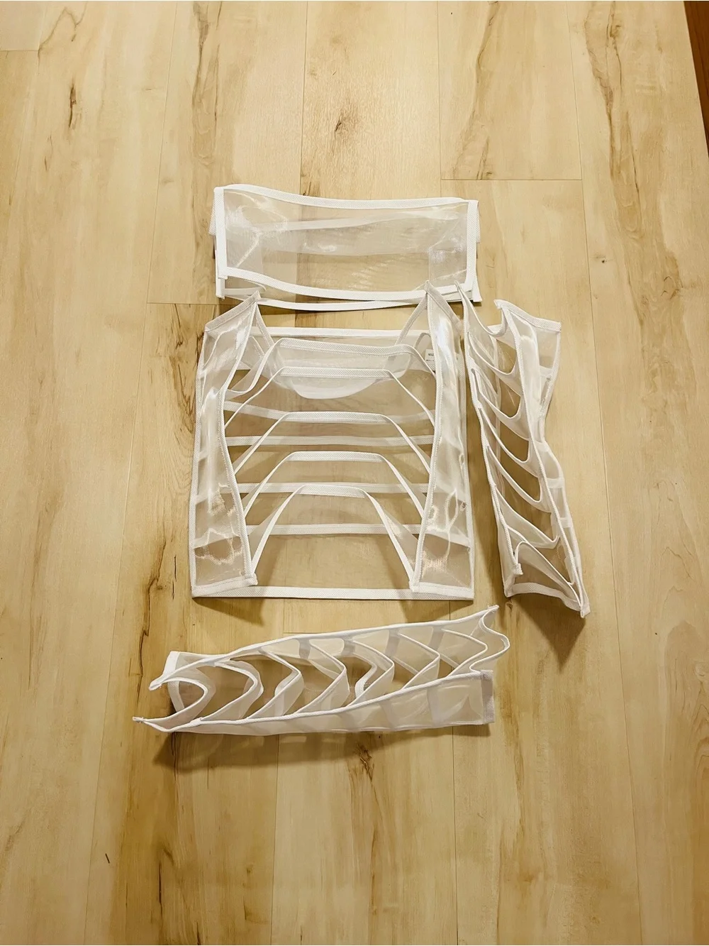 NWOT Brightroom 4pack Mesh Drawer Organizer Inserts